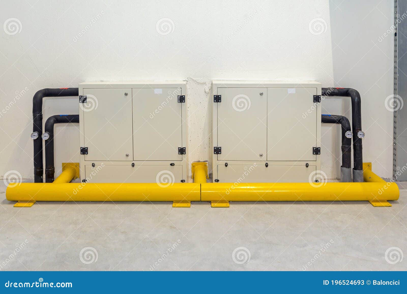 Heating Control Unit stock image. Image of pipes, heating 196524693