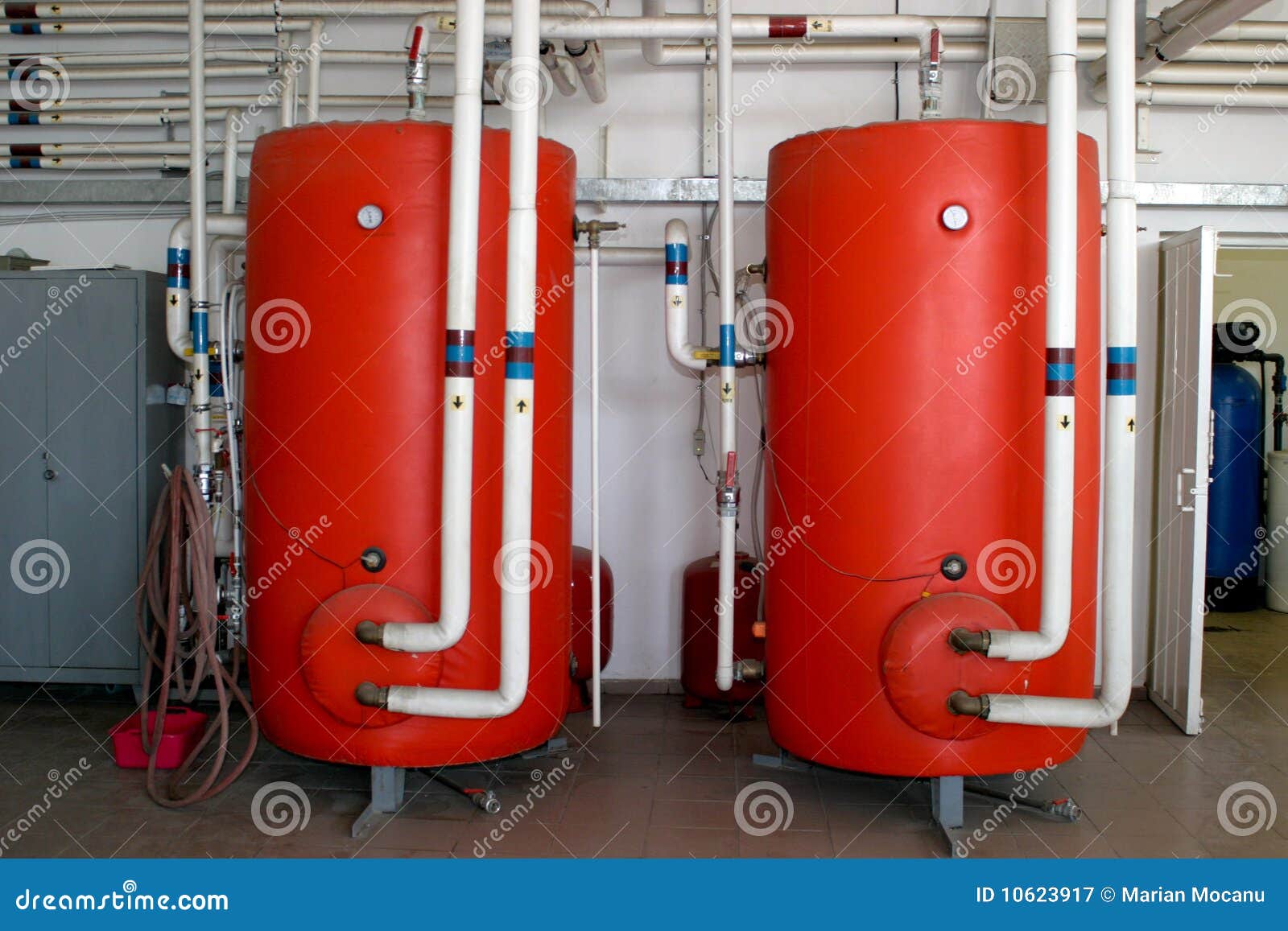 Heating tanks stock image. Image of tanks, power, tank 10623917