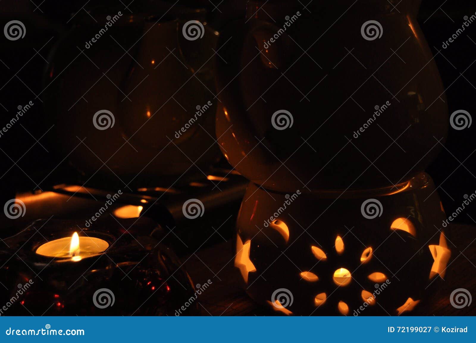 Heating Tea Kettle, Teapot Standing Over the Fire. Stock Image Image of water, heating 72199027