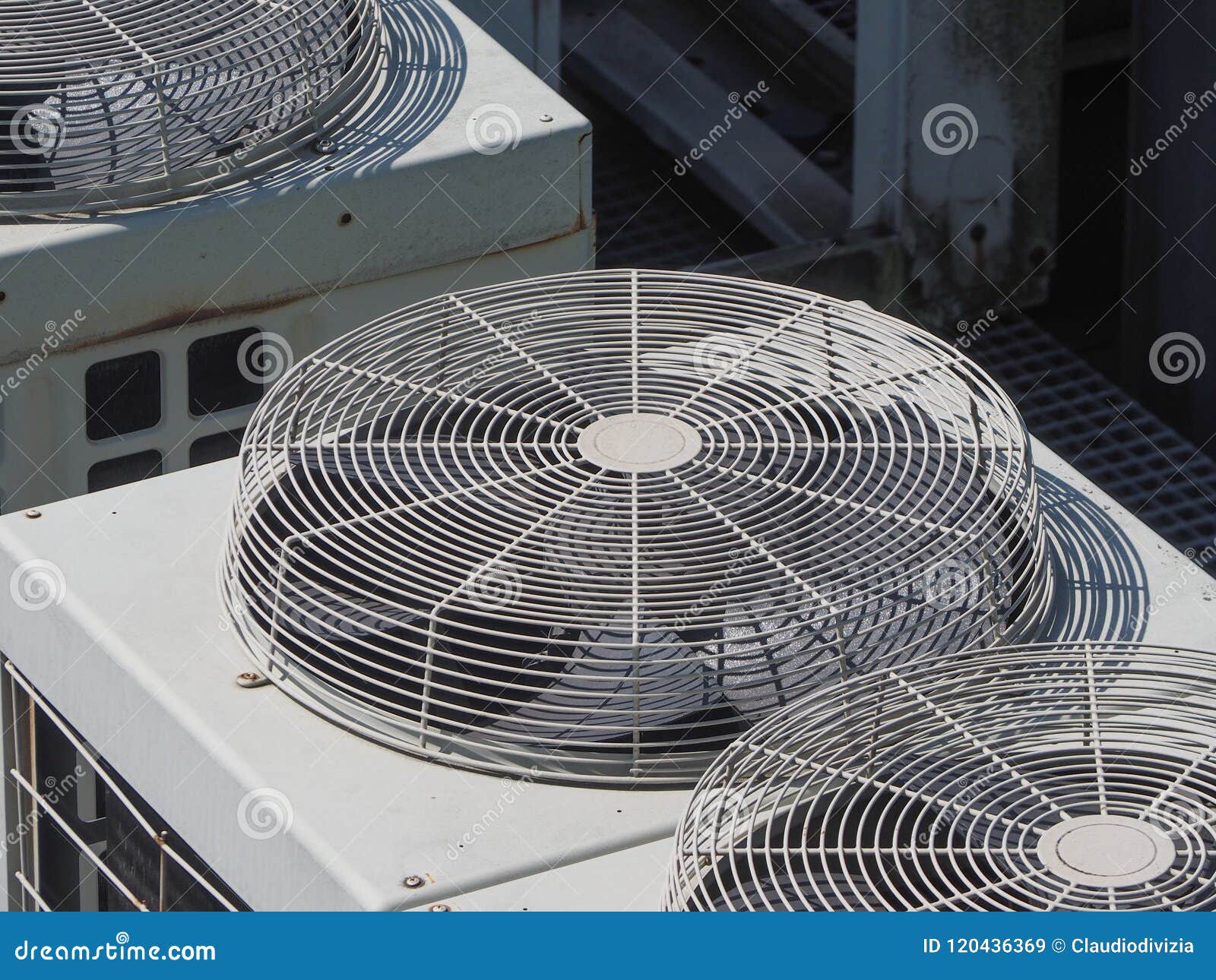 Heating Ventilation and Air Conditioning Device Stock Image Image of