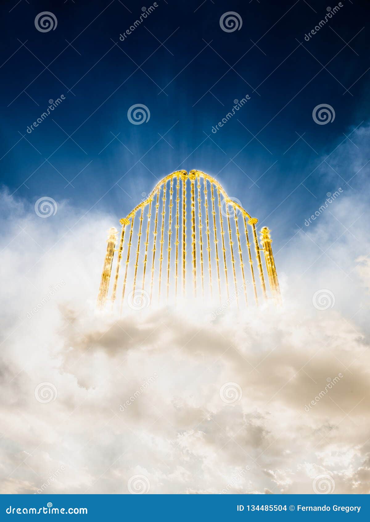 Gold Heavens Gate in the Sky / 3D Illustration Stock Illustration - Illustration of dream, heavens: 134485504 Gold Heavens Gate in the Sky / 3D Illustration Stock Illustration - Illustration of dream, heavens: 134485504