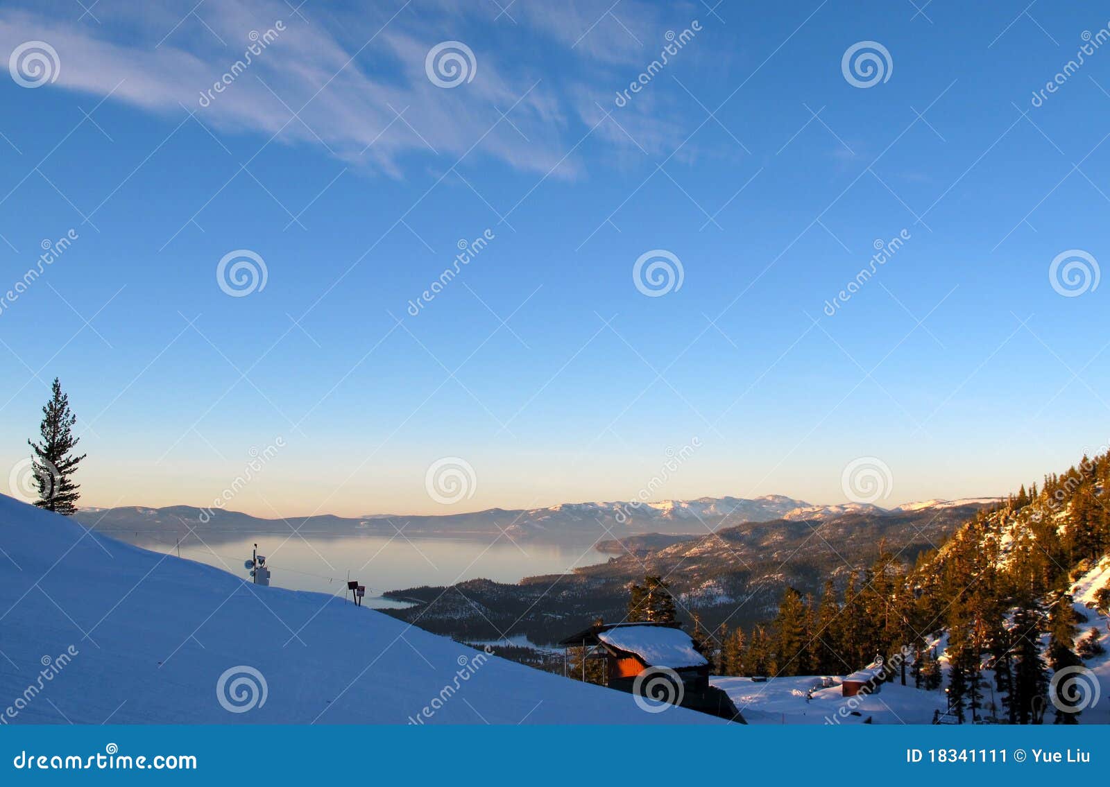 Heavenly ski resort stock image. Image of heavenly, snowboard - 18341111