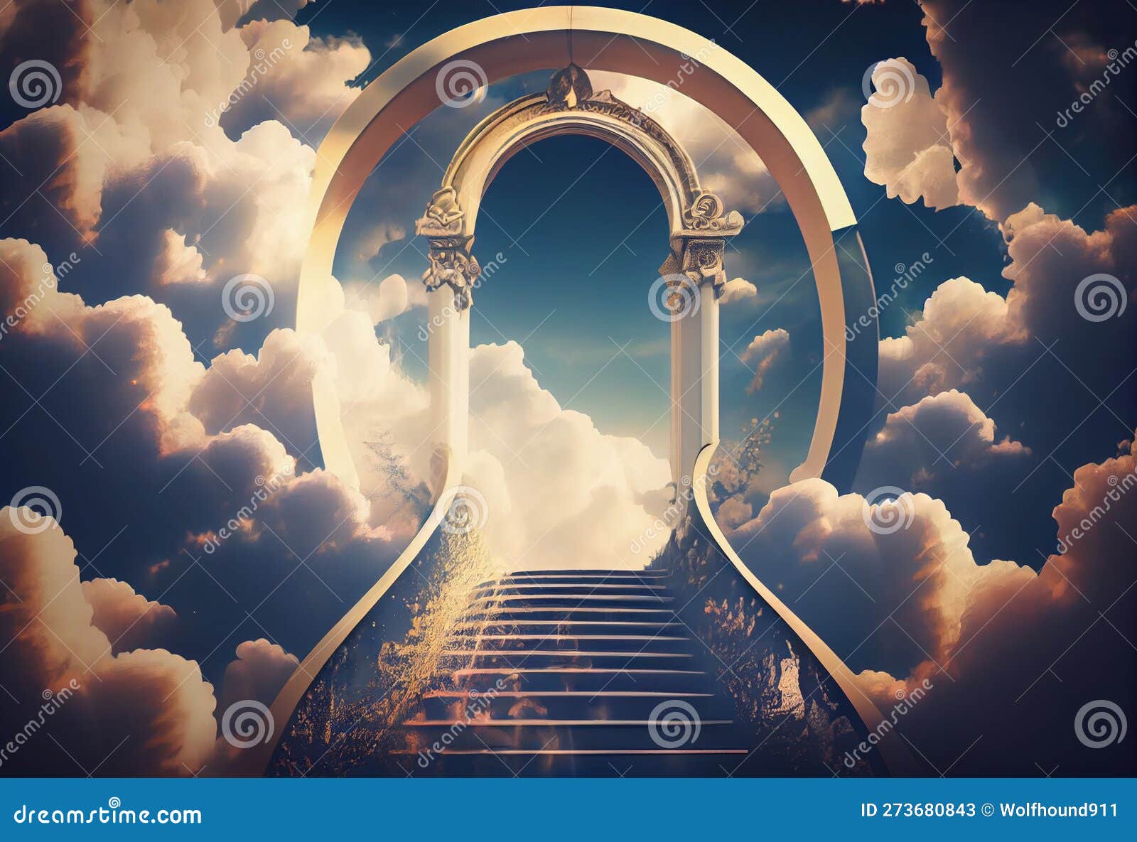 Heavens gate to heaven end of life. Stairway to Heaven. Religious