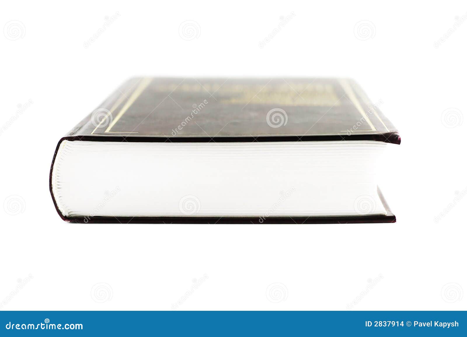 Heavy Book (isolated on White) Stock Photo Image of notes, library