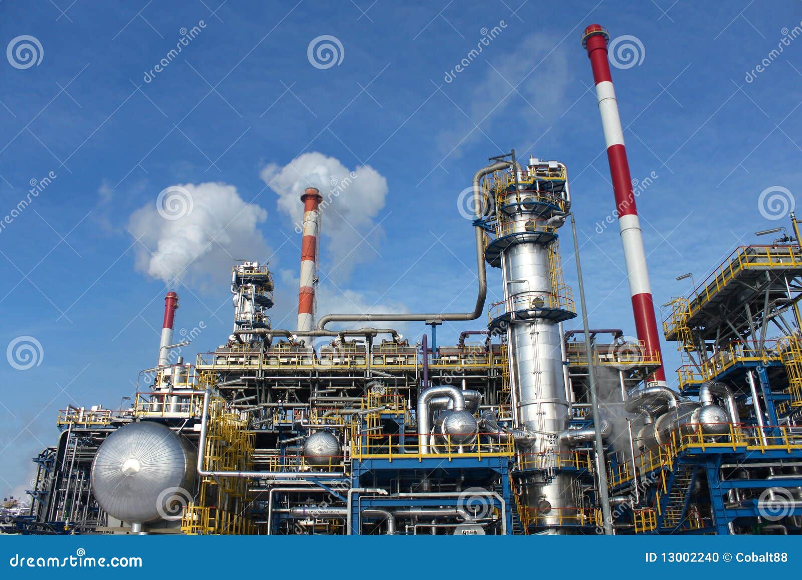 Heavy Industry Factory Stock Photo Image 13002240