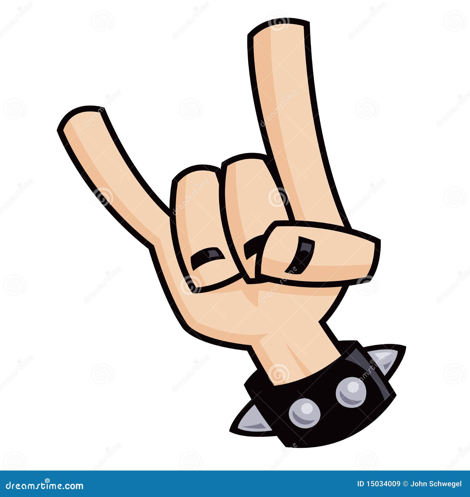 heavy metal devil horns hand sign