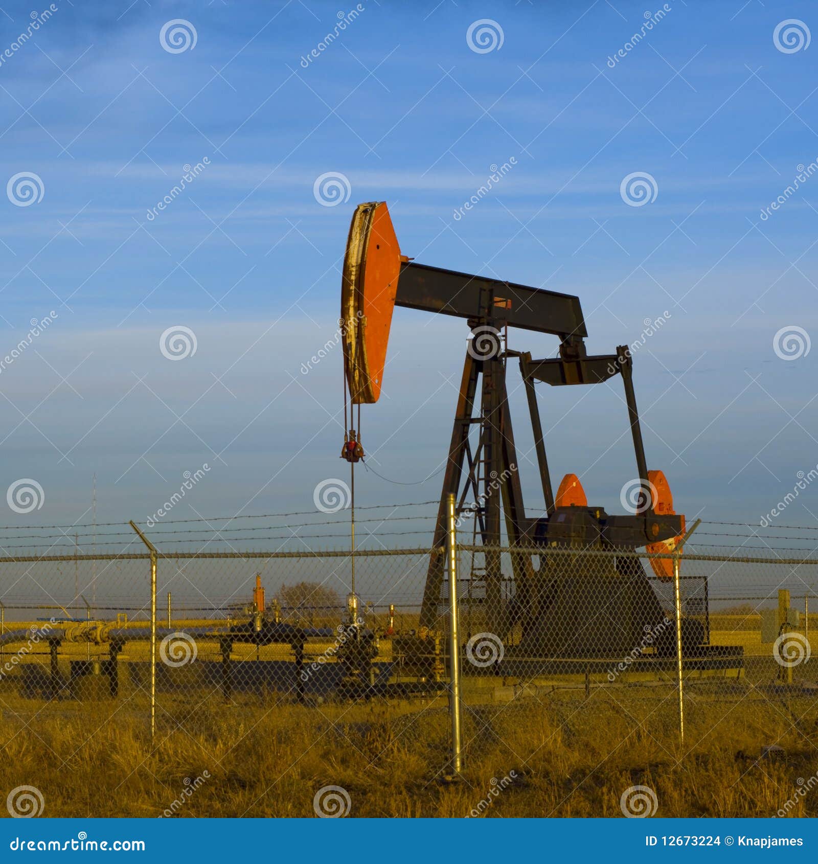 Heavy Oil Pump Jack stock photo. Image of duty, dirty 12673224