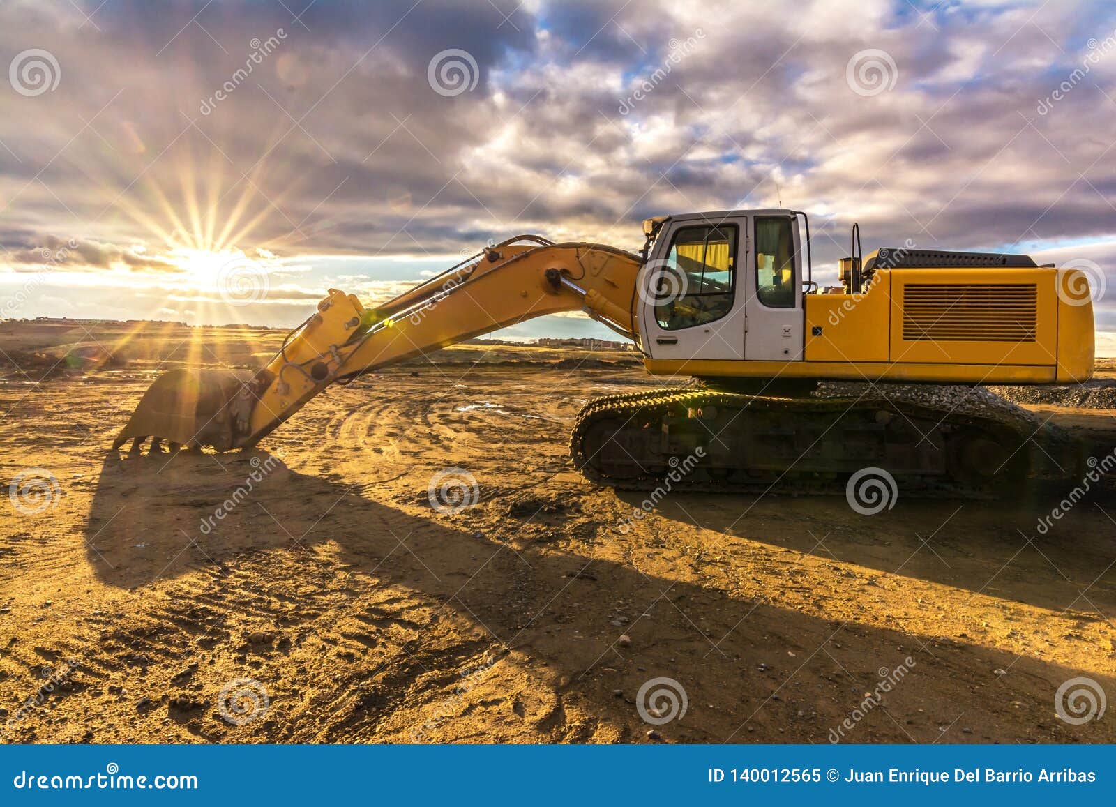 Heavy and Professional Construction Machinery Stock Image Image of