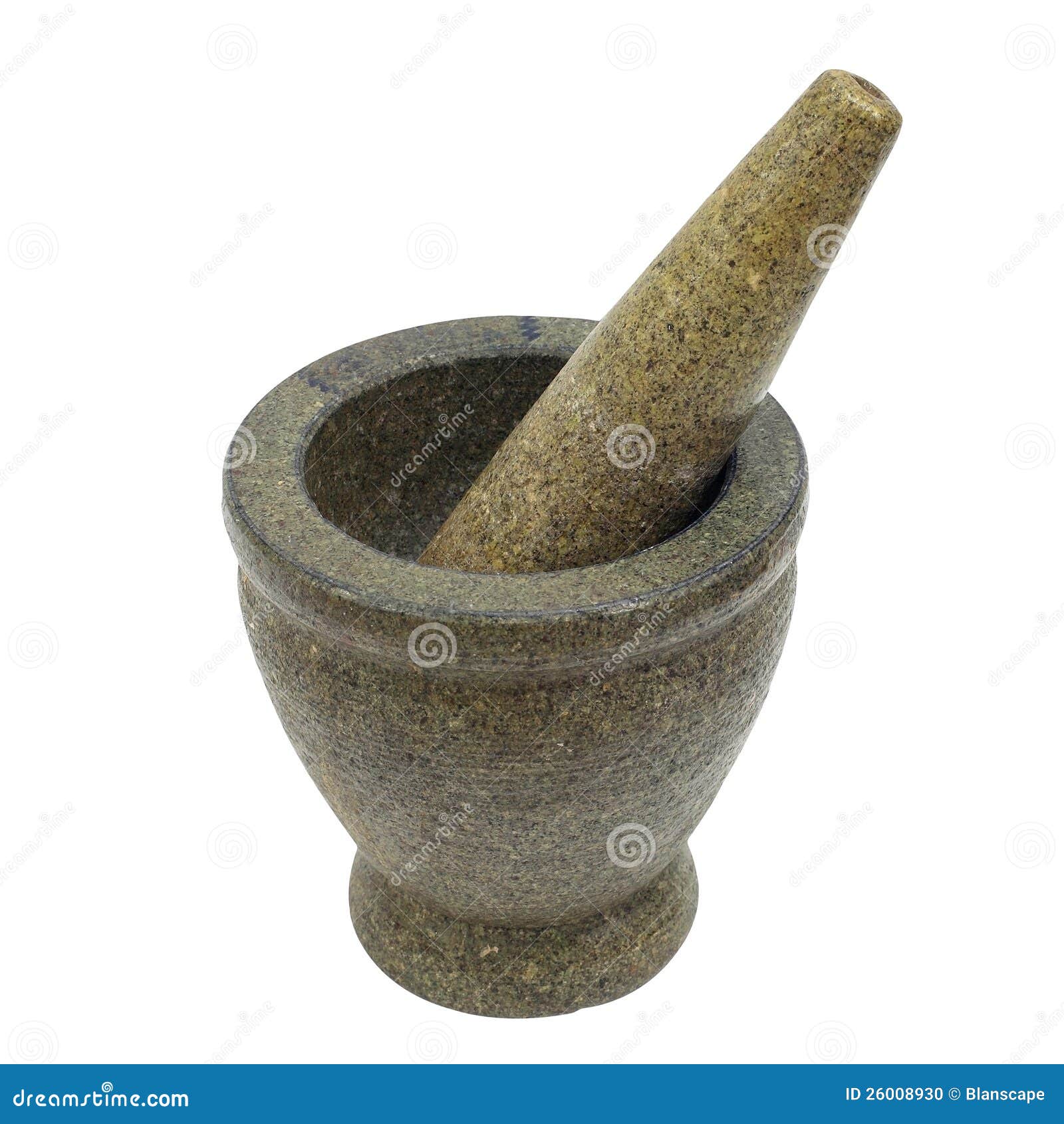 Heavy Stone Pestle and Mortar Isolated on White Stock Photo Image of prepare, grinder 26008930