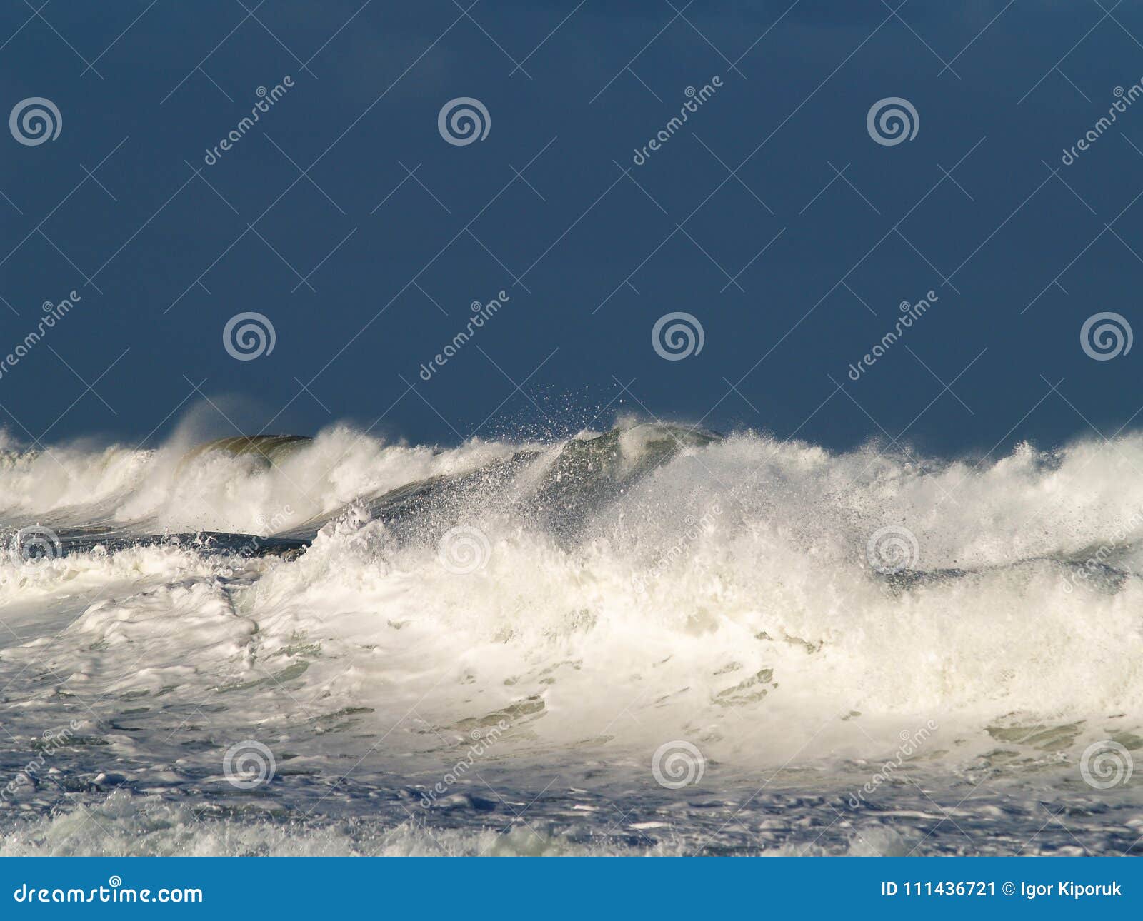 Heavy surf. stock image. Image of morocco, waves, november - 111436721