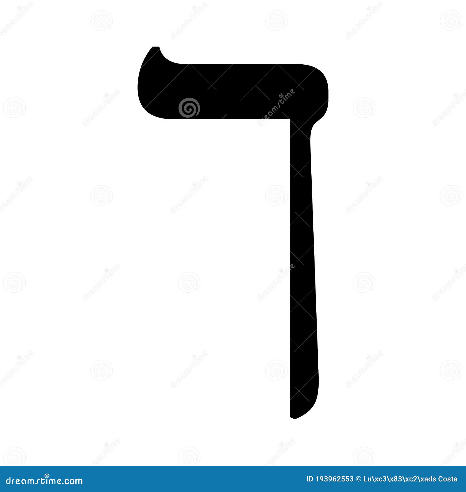 hebrew letter final kaf