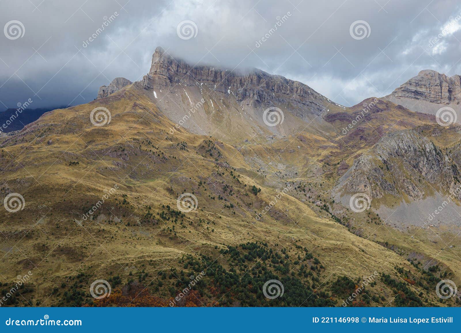 hecho valley in huesca province, aragon, span