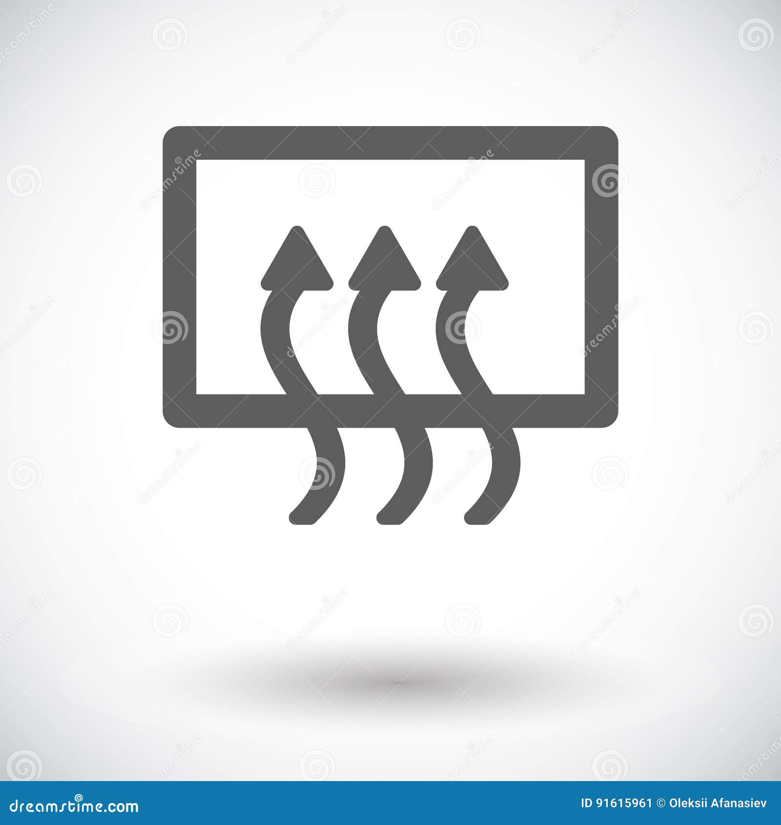 Heckscheibe Entfrosten Vektor Abbildung Illustration Von Auto 91615961