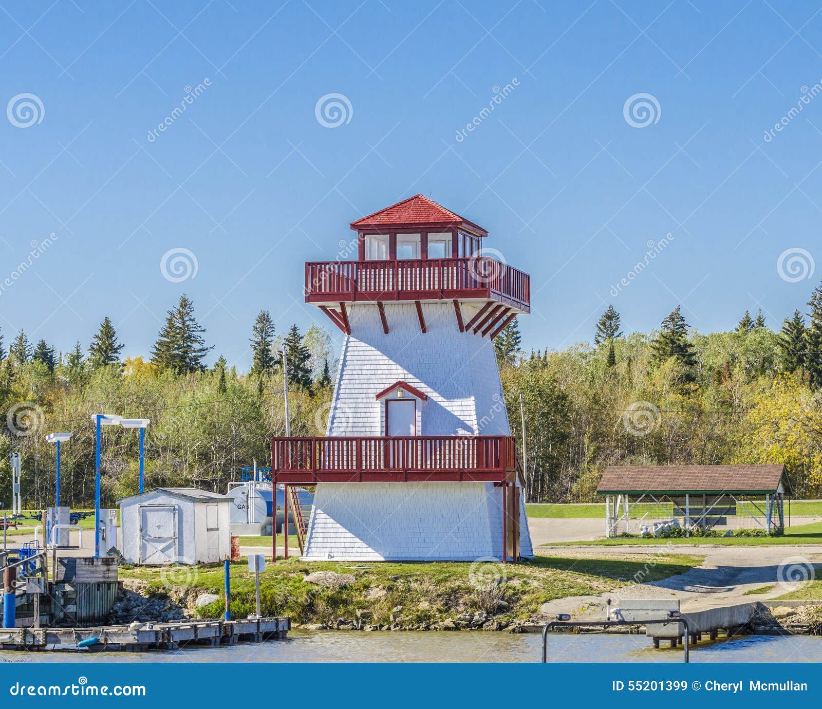 Hecla Island Boat Launch stock image. Image of nature 55201399