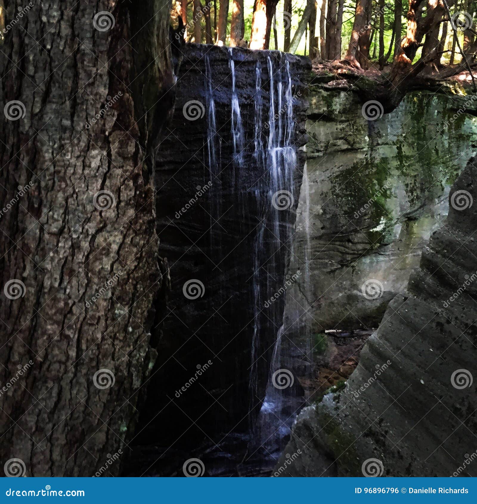Hector Falls 2 stock photo. Image of waterfalls, falls 96896796
