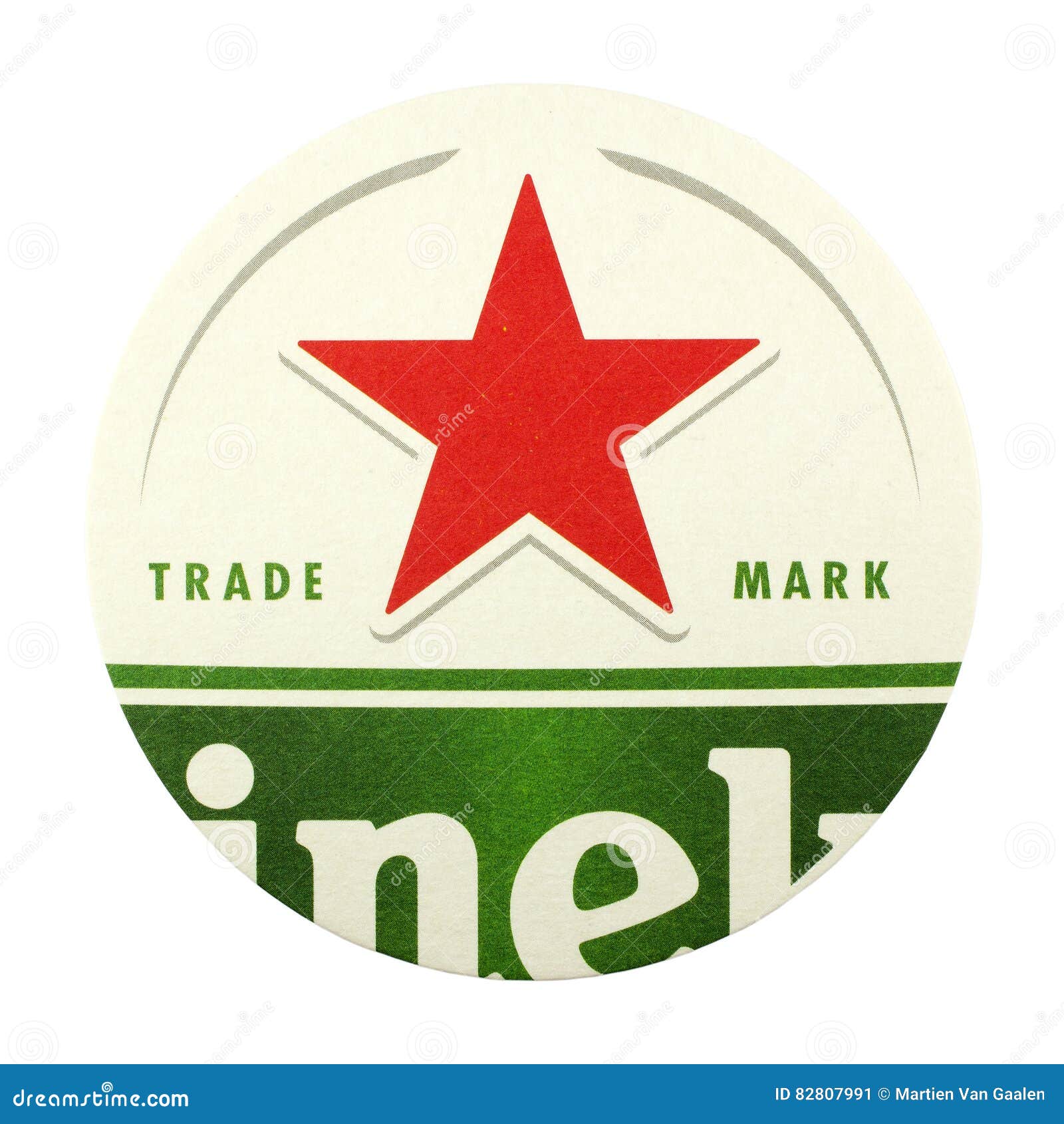 Heineken beer mat. editorial photo. Image of editorial - 82807991