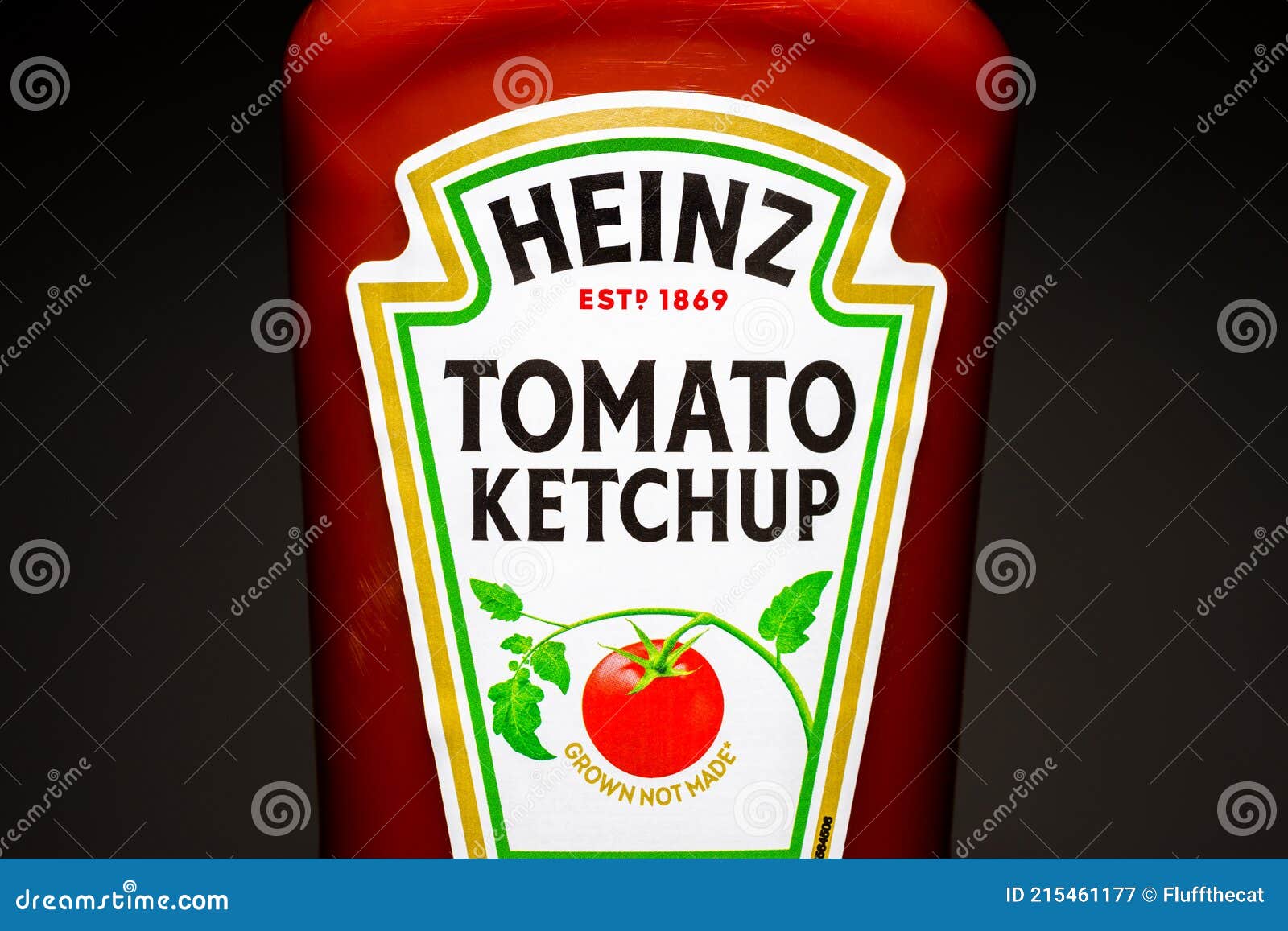 Heinz Tomato Ketchup Label Close-up. Editorial Photography - Image Intended For Heinz Label Template