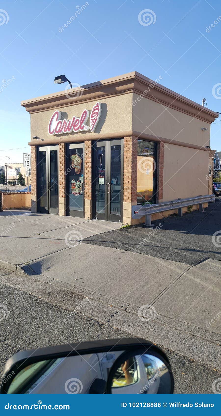 Helado Carvel foto de archivo editorial. Imagen de bocado - 102128888