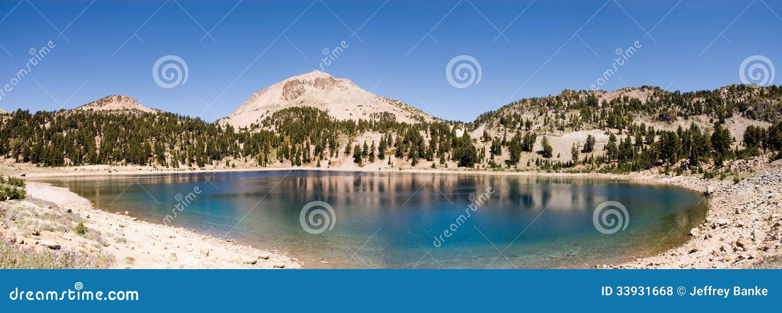 Helen Lake fotografia stock. Immagine di cristallo, parco 33931668