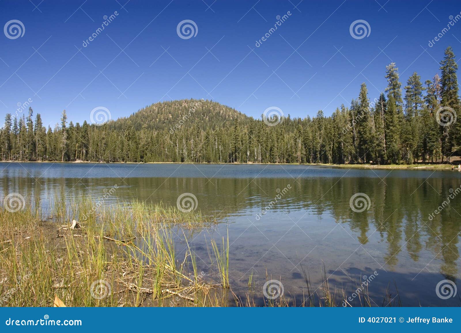 Helen Lake stock image. Image of country, spectacular 4027021