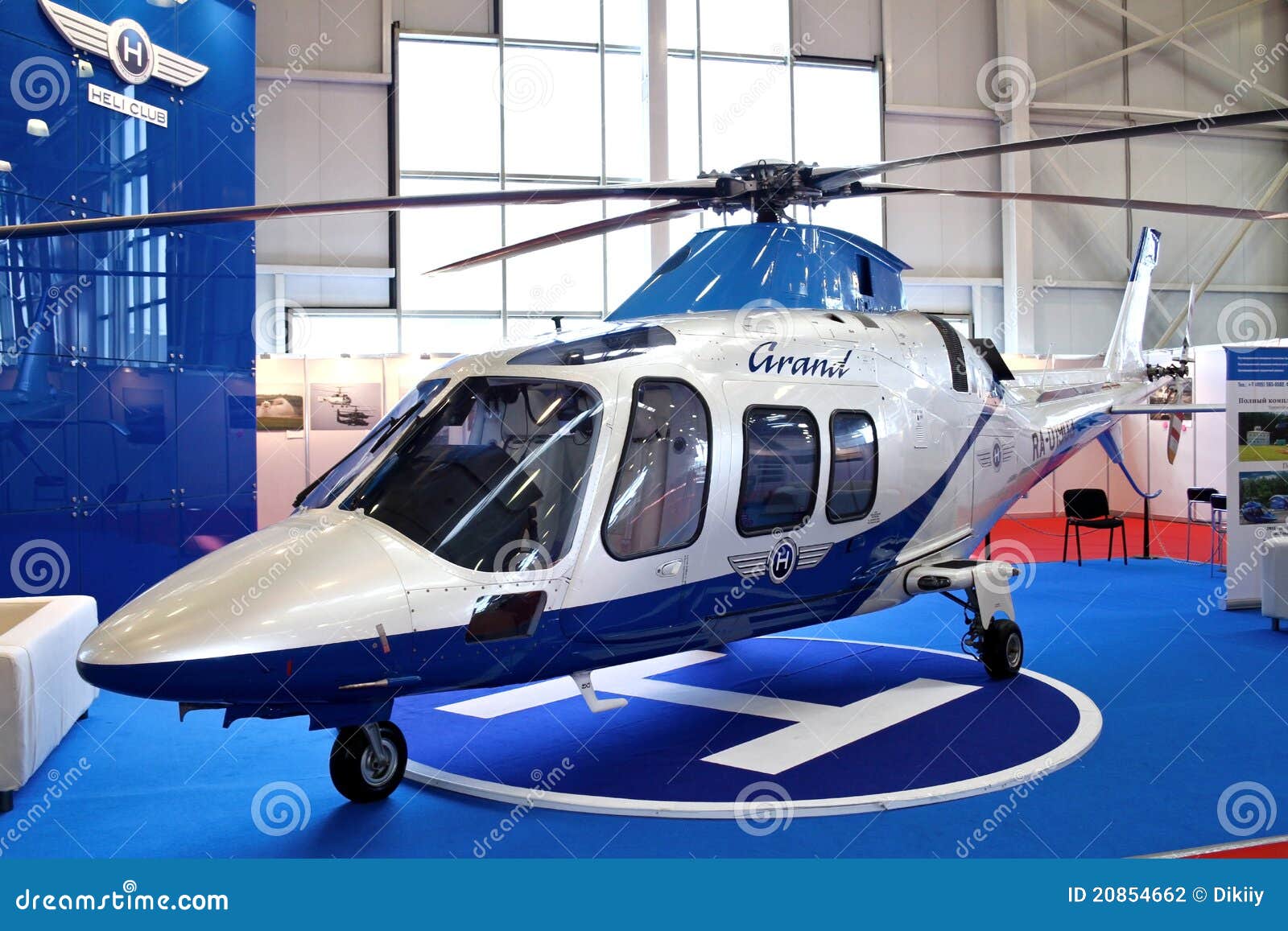 Helicopter AGUSTA109S GRAND Editorial Photography Image of airplane