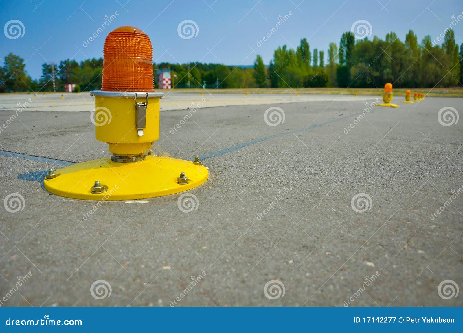 A helicopter landing pad stock image. Image of lighting 17142277