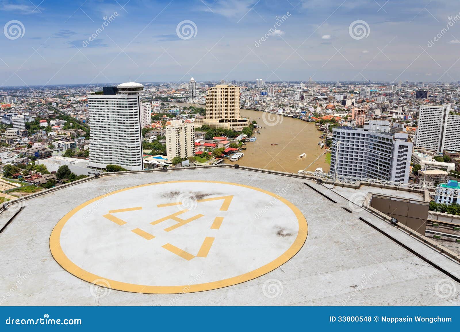 Helicopter Landing Pad Royalty Free Stock Photos Image 33800548