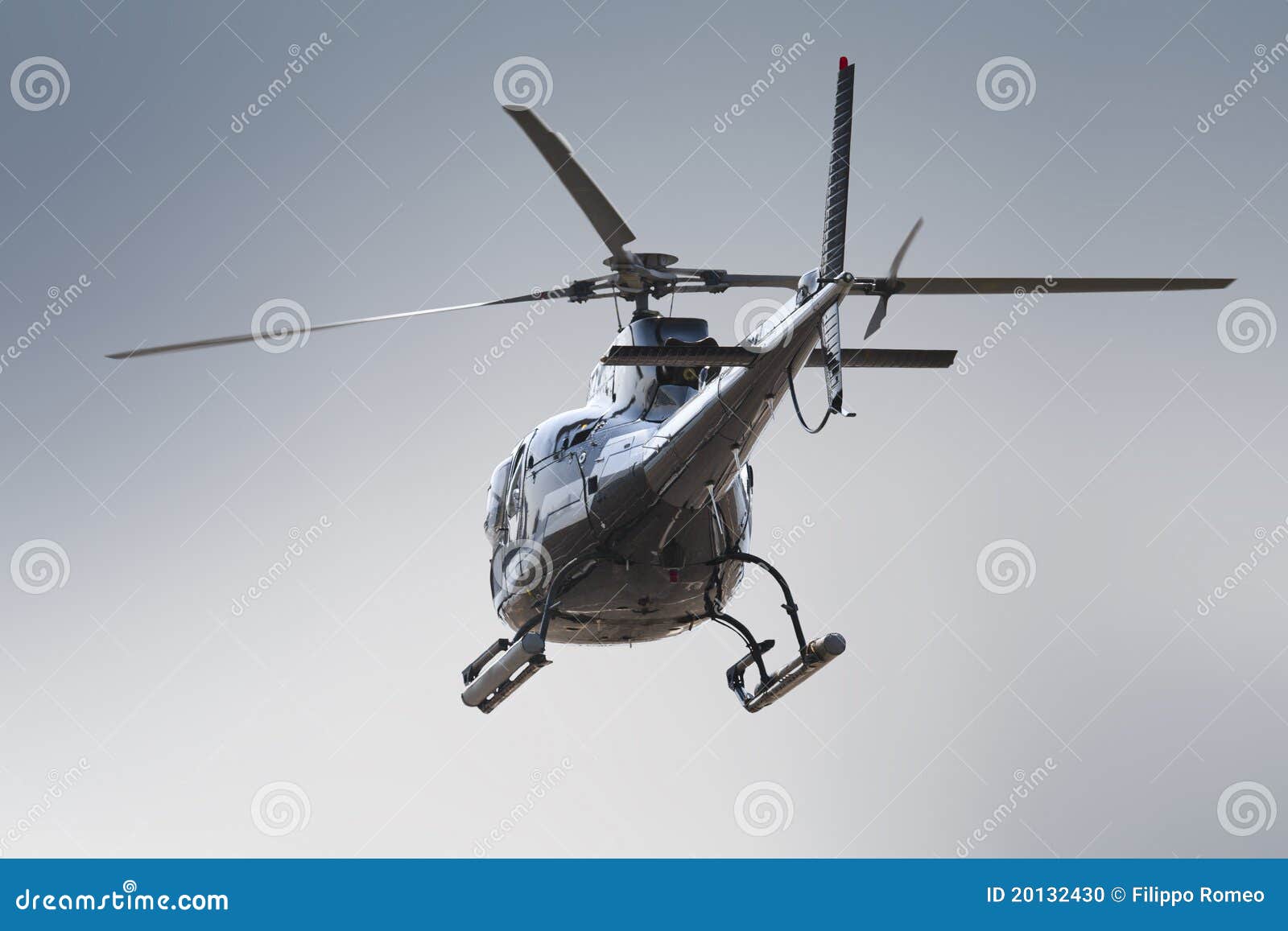 Helicopter rear side stock photo. Image of isolated, blades 20132430