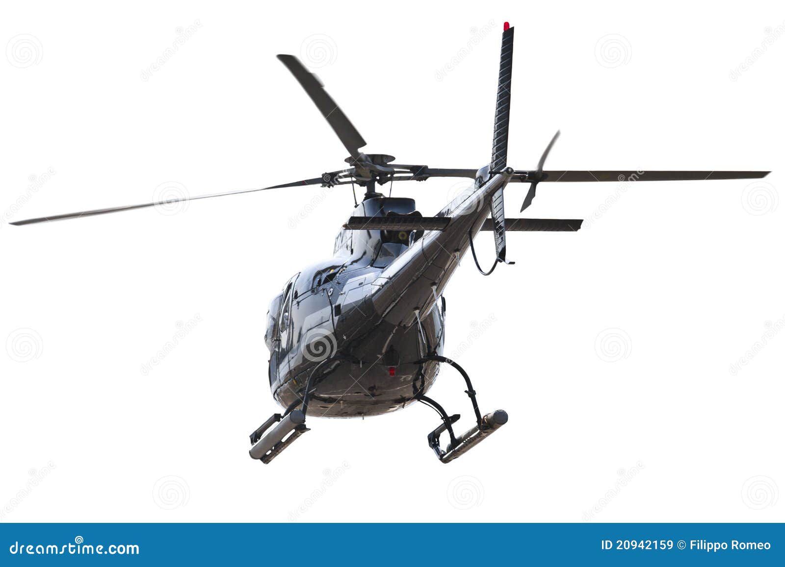Helicopter Rear Side Isolated Royalty Free Stock Images Image 20942159