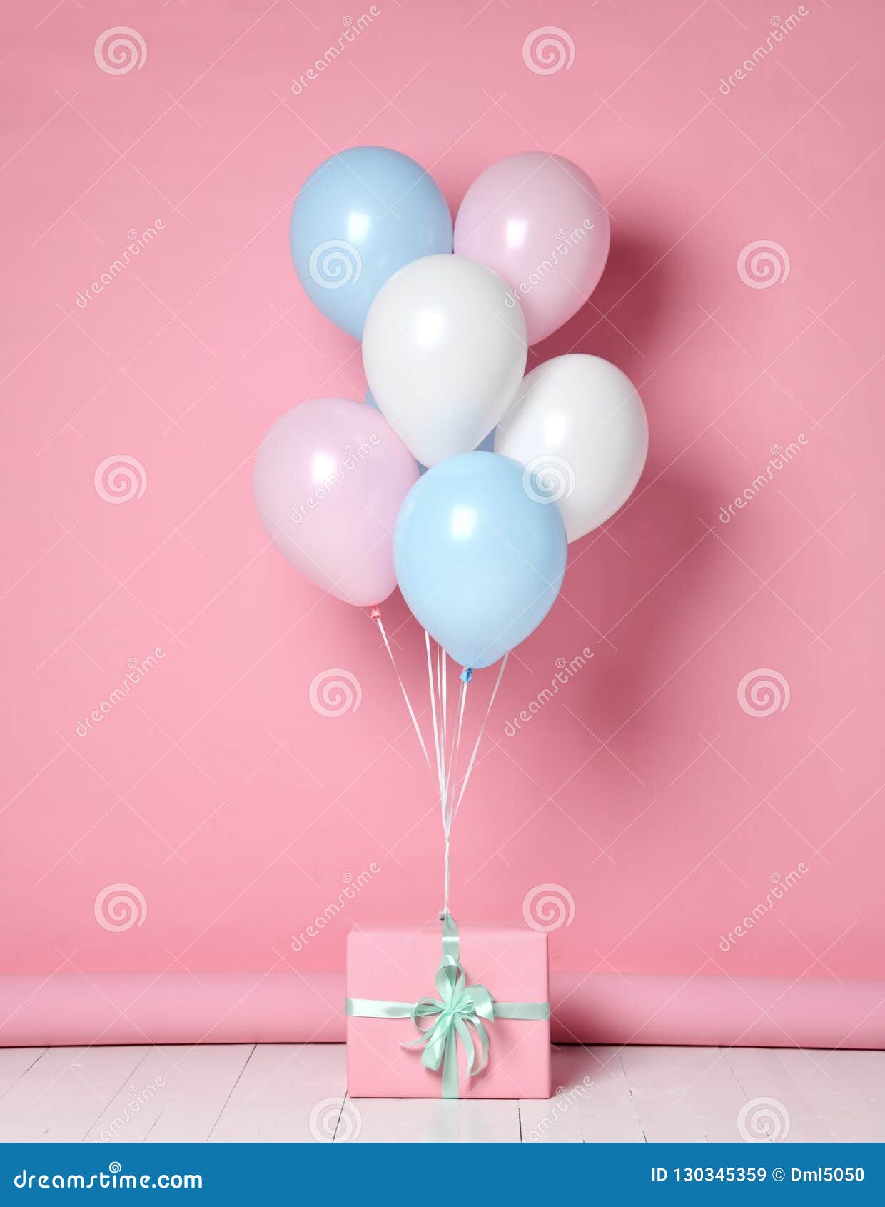 Helium Inflatable Latex Pastel Color Light Blue Pink White