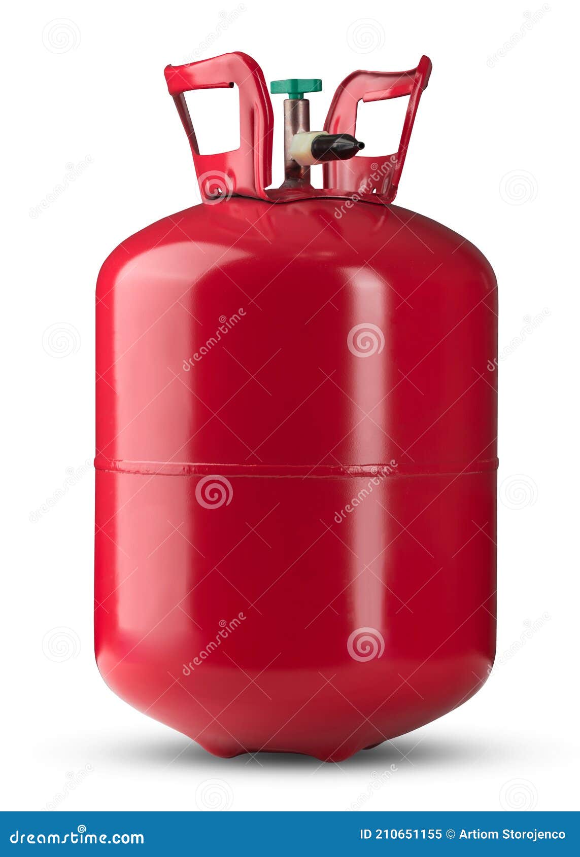 Heliumtank. Vloeistofreservoirs Voor Heliumgas Voor Vullen of Opblazen Van Ballonnen Die Geschikt Zijn V Stock Afbeelding - of vloeibaar, goed: 210651155