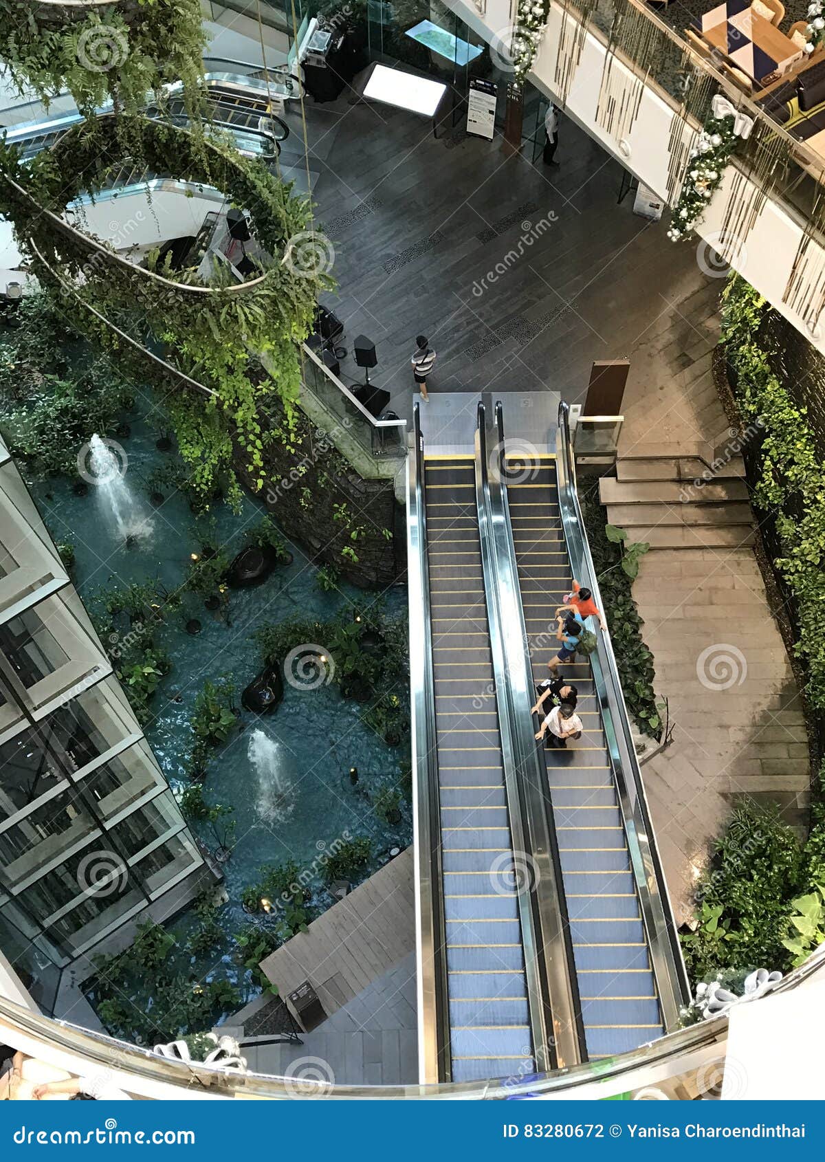 Helix Building at the EmQuartier Bangkok, Thailand. Editorial