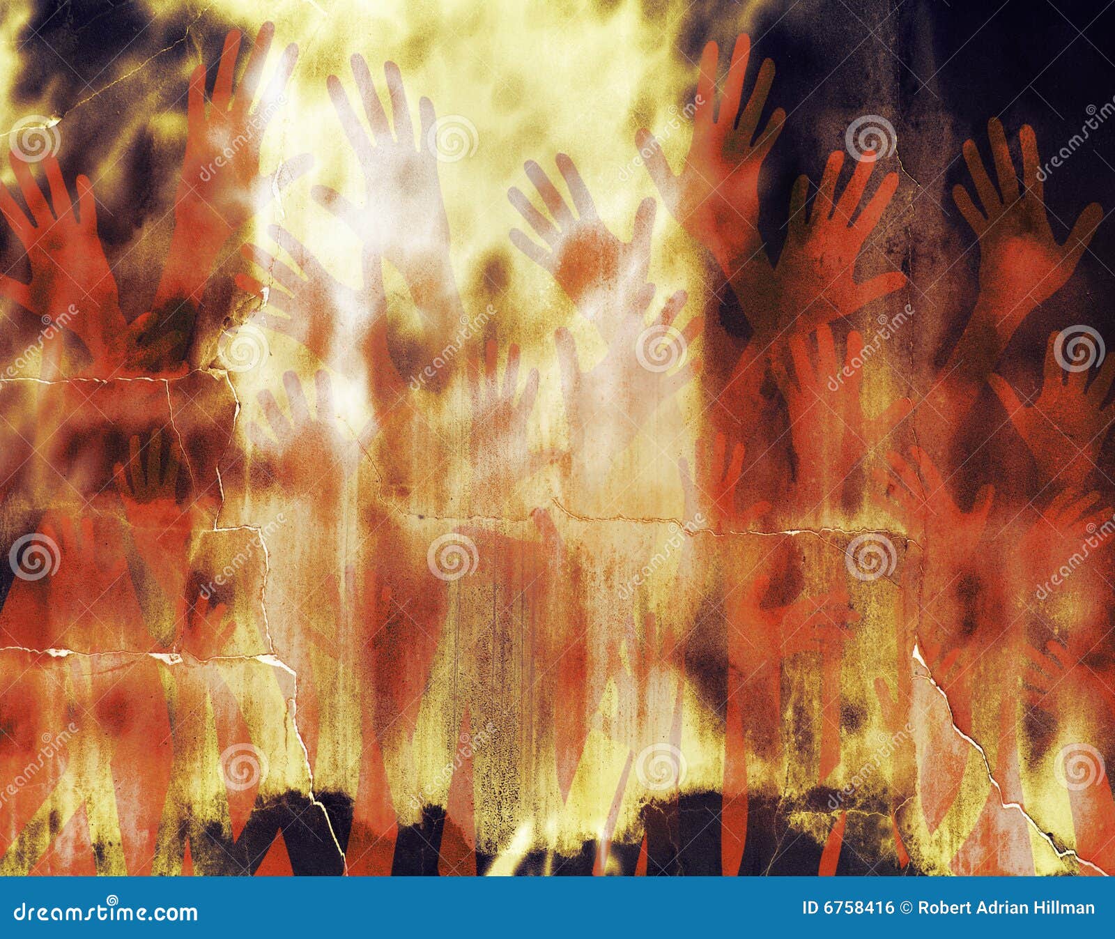 Hell stock illustration. Illustration of inferno, pain - 6758416