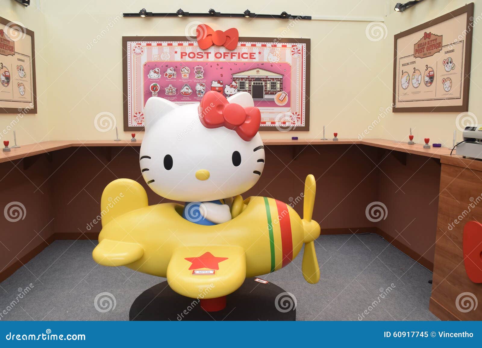 Hello Kitty Go Around Singapore Post Office Editorial Image - Image of hello,  office: 60917745