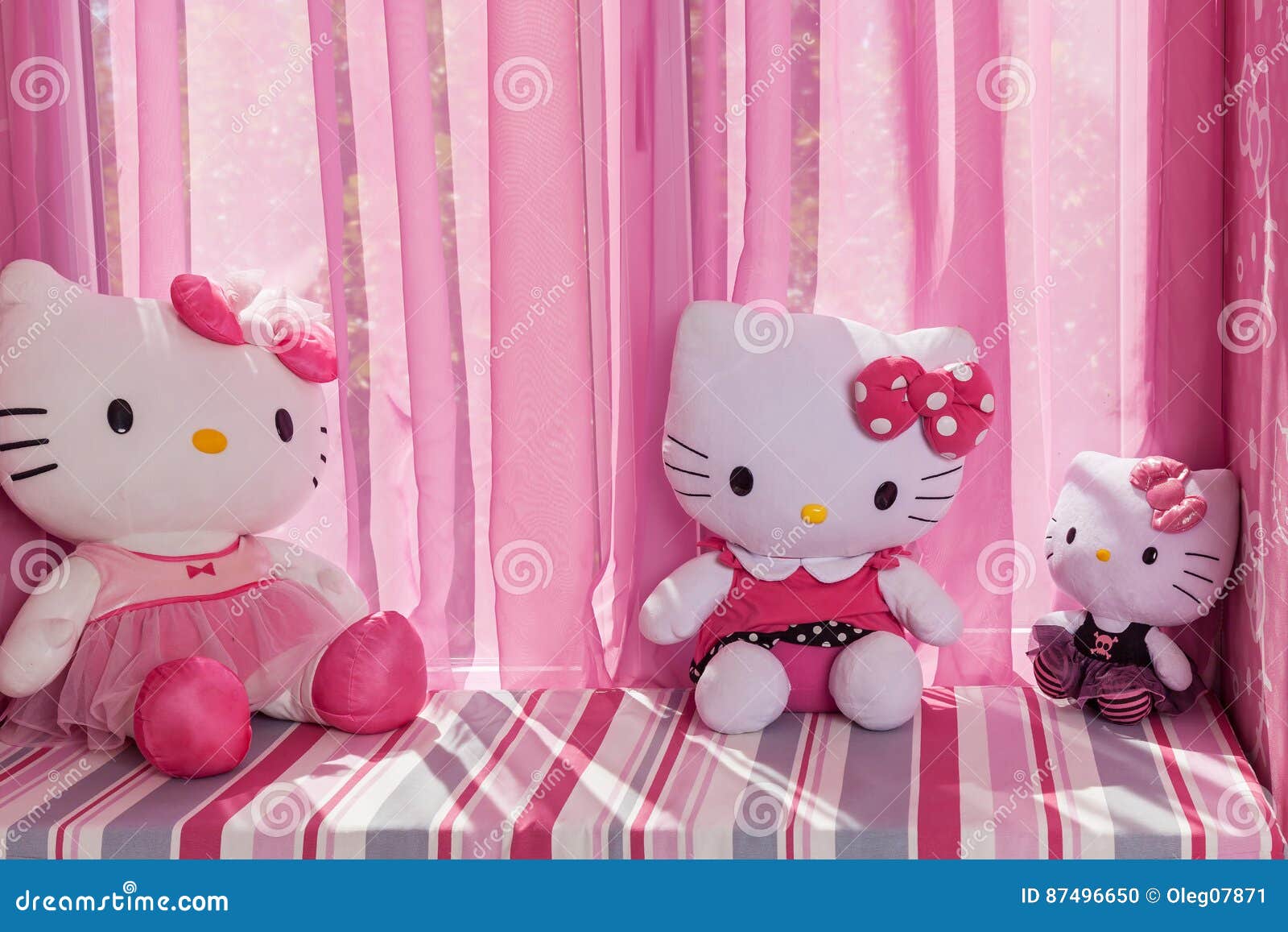 Hello Kitty Toys Editorial Image Image Of Toys Chair