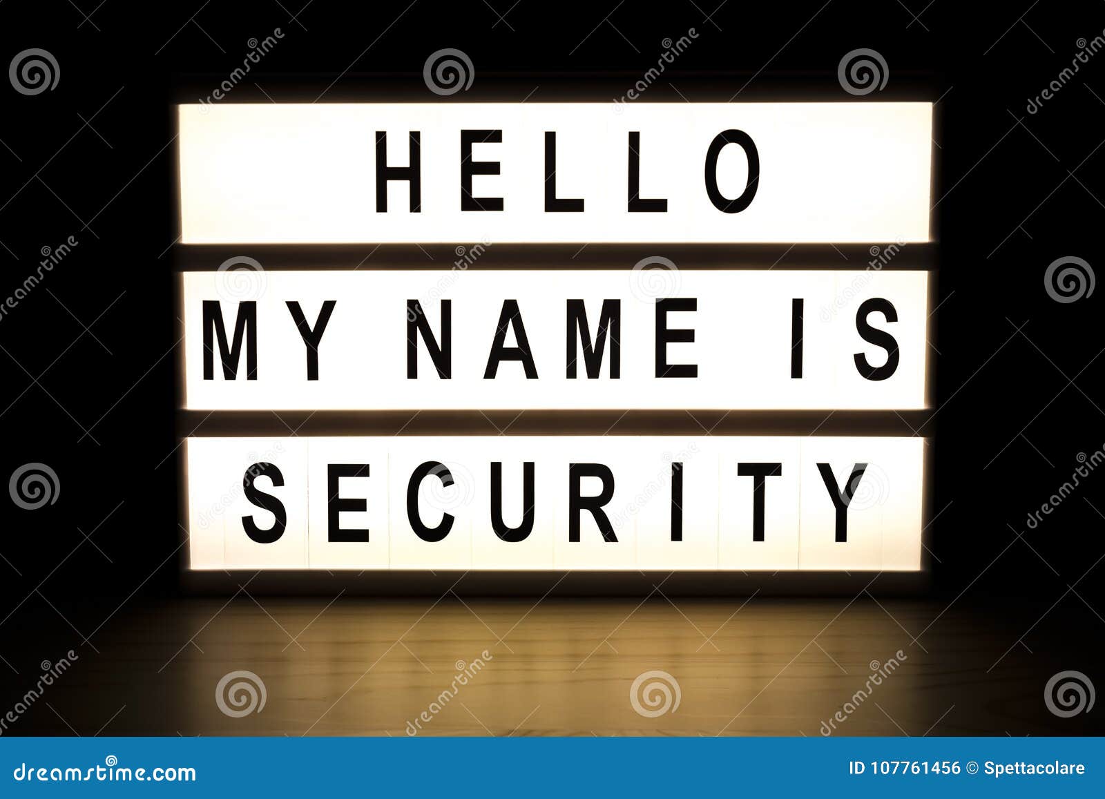 my security sign