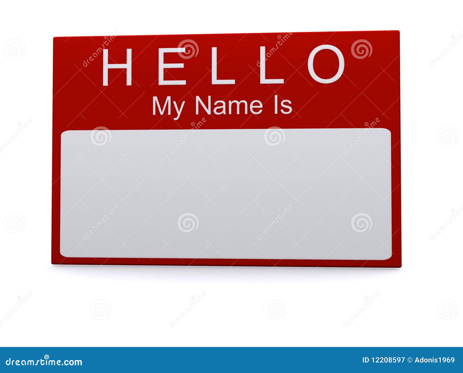hello my name is tag