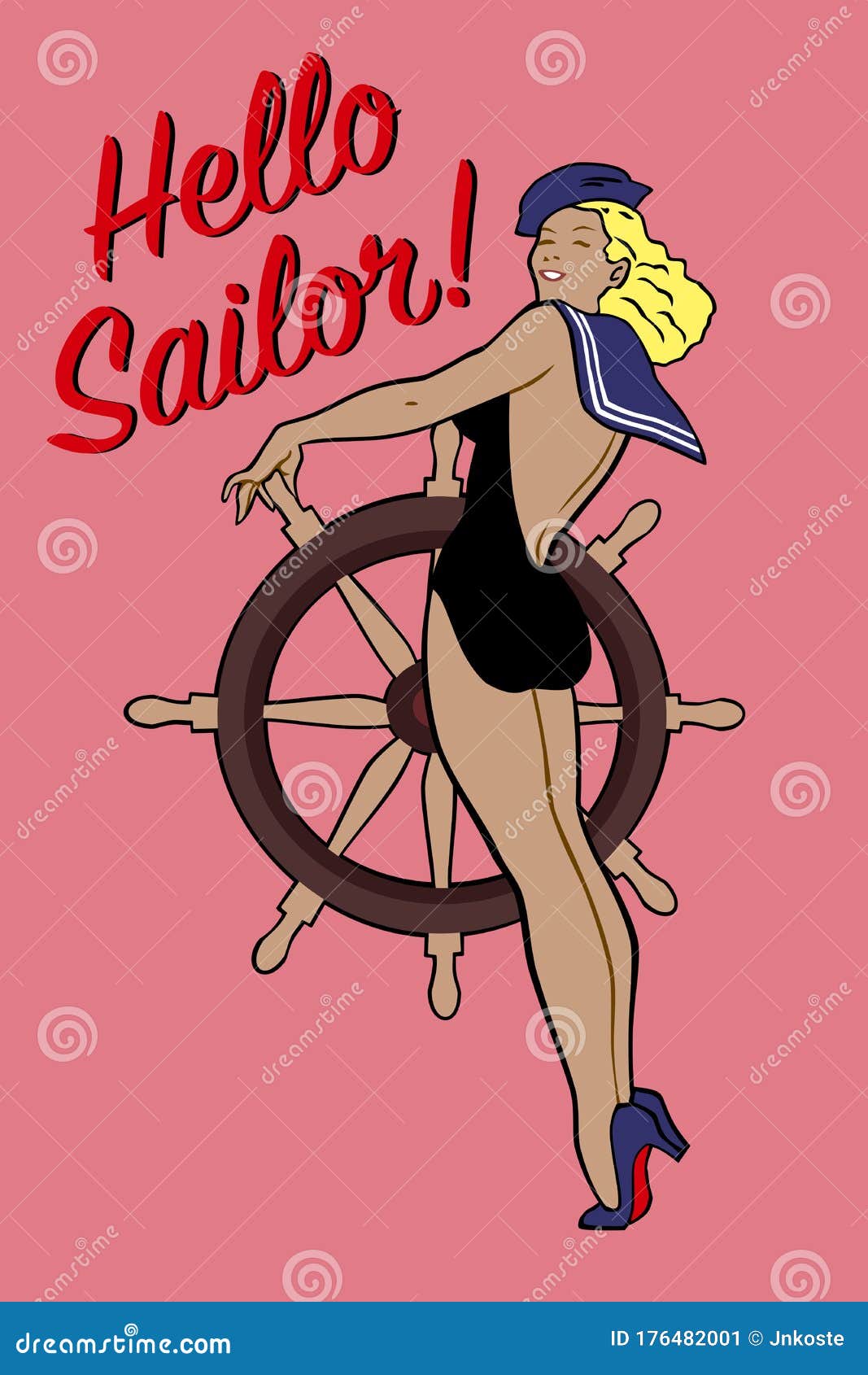 Vintage sailor pin up girls-pics and galleries