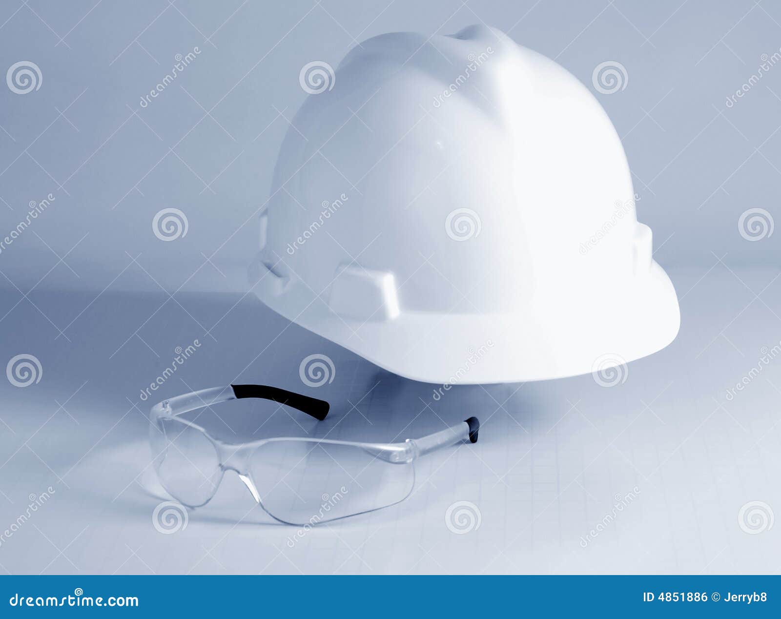 Helmet and glasses stock photo. Image of protection, place 4851886