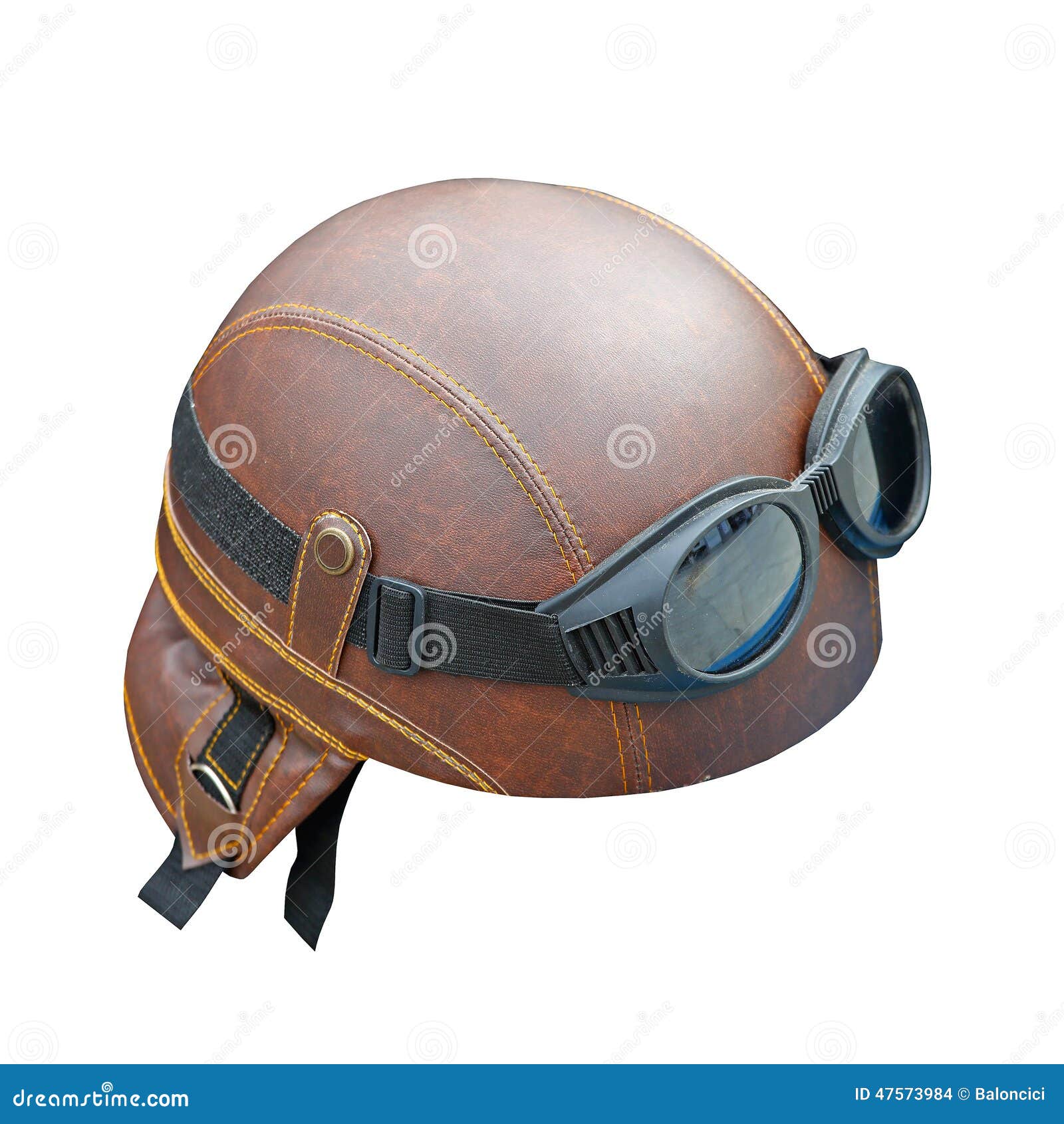 Helmet with goggles stock photo. Image of style, equipment 47573984