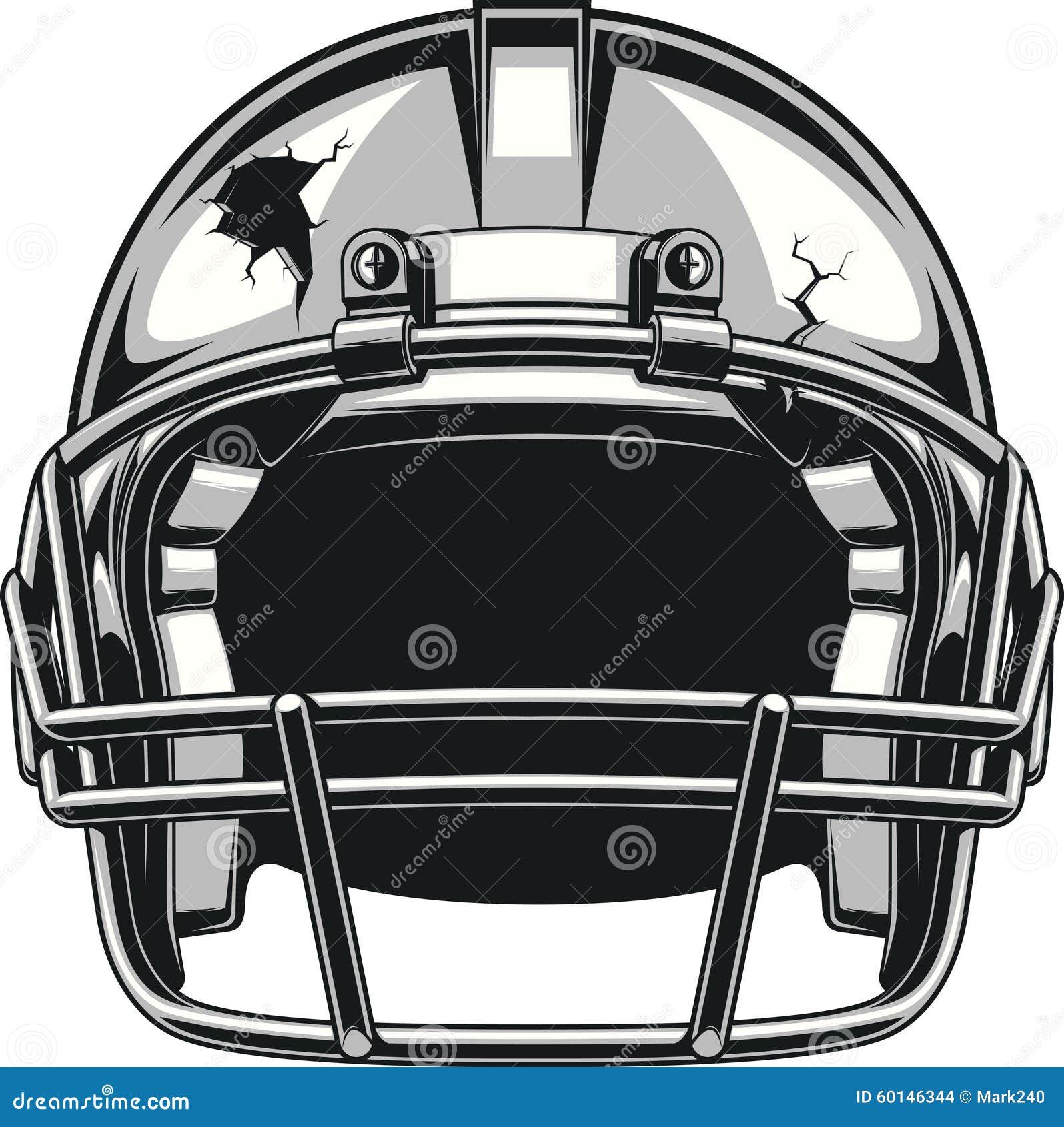 helmet for playing football