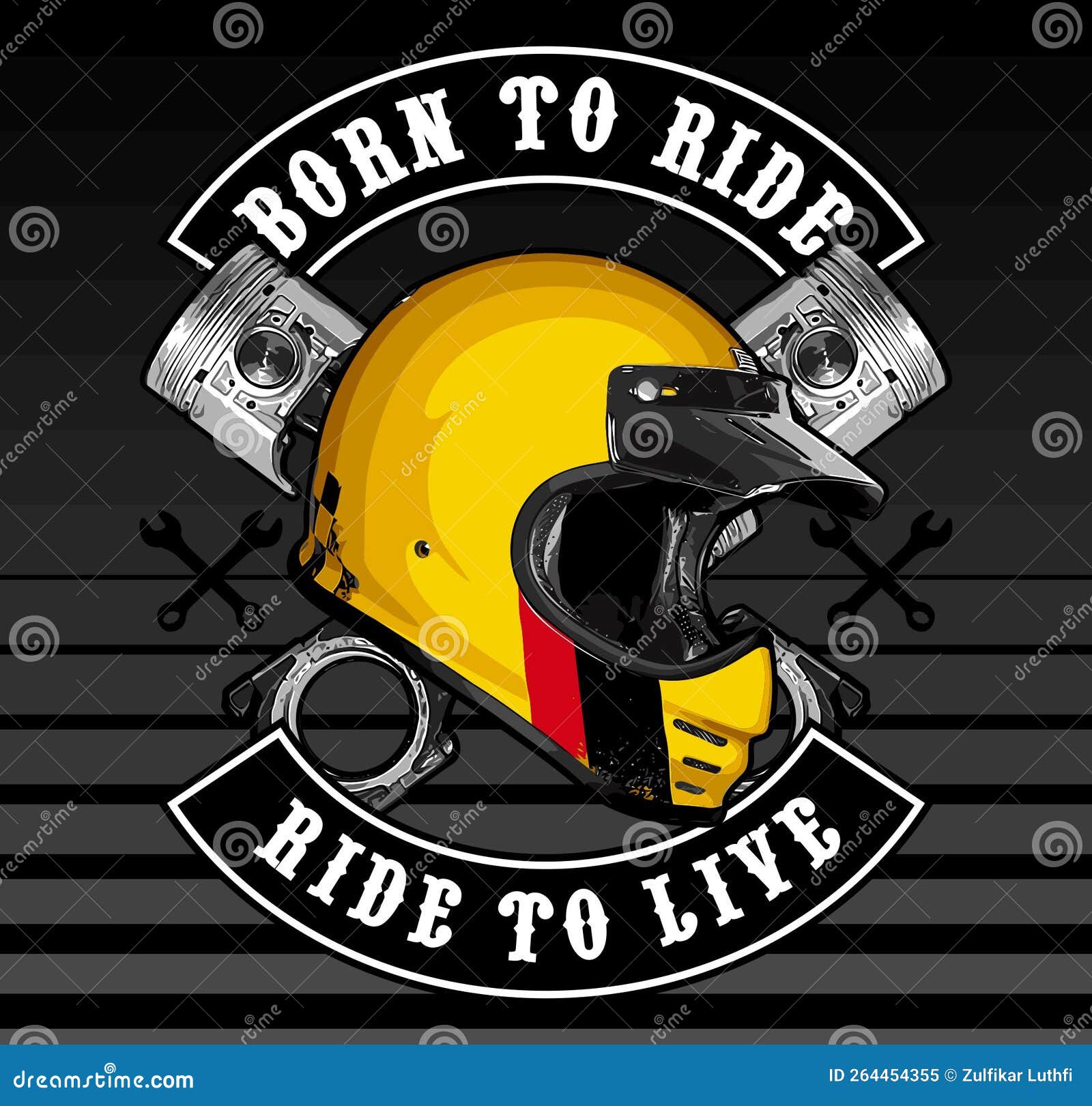 Helmet for graphic design stock vector. Illustration of wheel 264454355