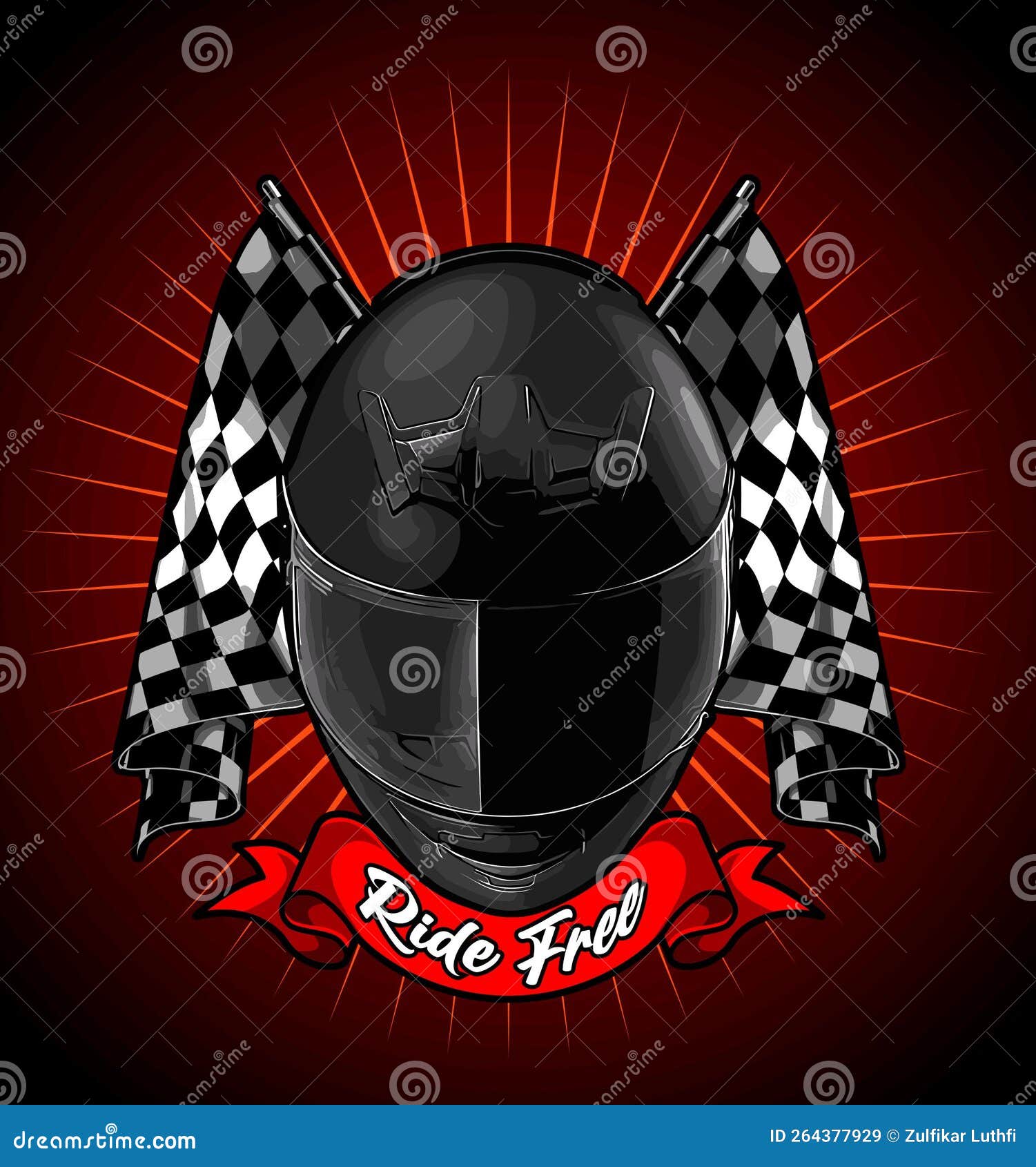 Helmet for Graphic Design Needs Stock Vector Illustration of organ