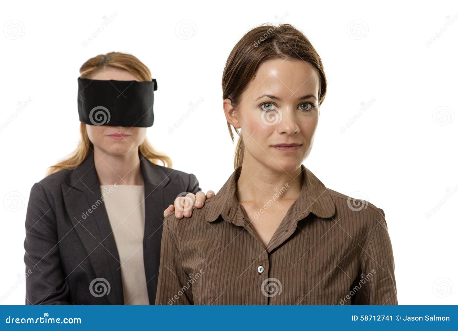 196 Blindfolded Women Stock Photos - Free & Royalty-Free Stock Photos from  Dreamstime