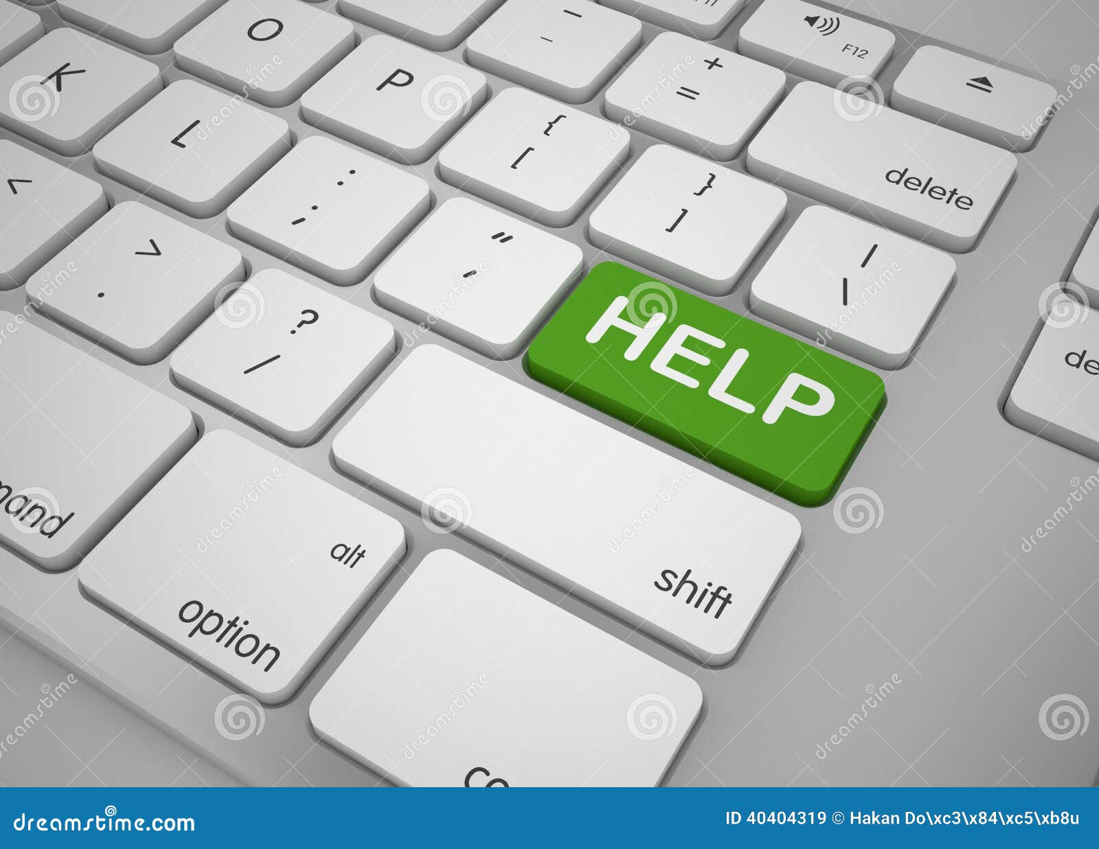 Help button keyboard stock image. Image of close, helping - 40404319