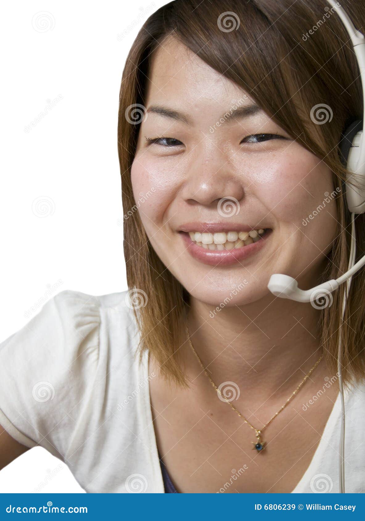 Help desk operator stock image. Image of assistance, office 6806239
