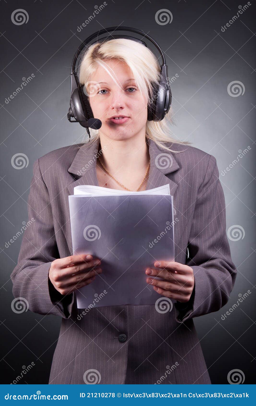 Help desk service stock photo. Image of friendly, operator 21210278