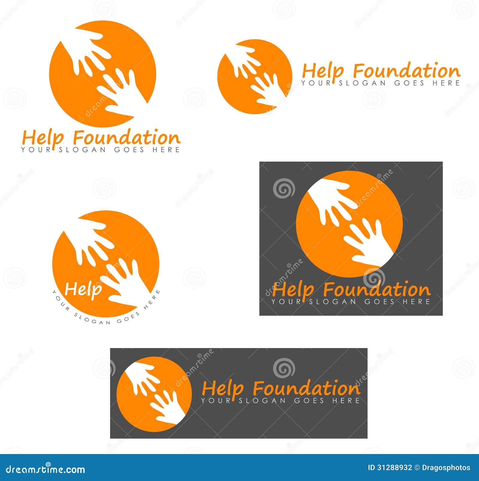 Help foundation signs stock illustration. Illustration of hands 31288932