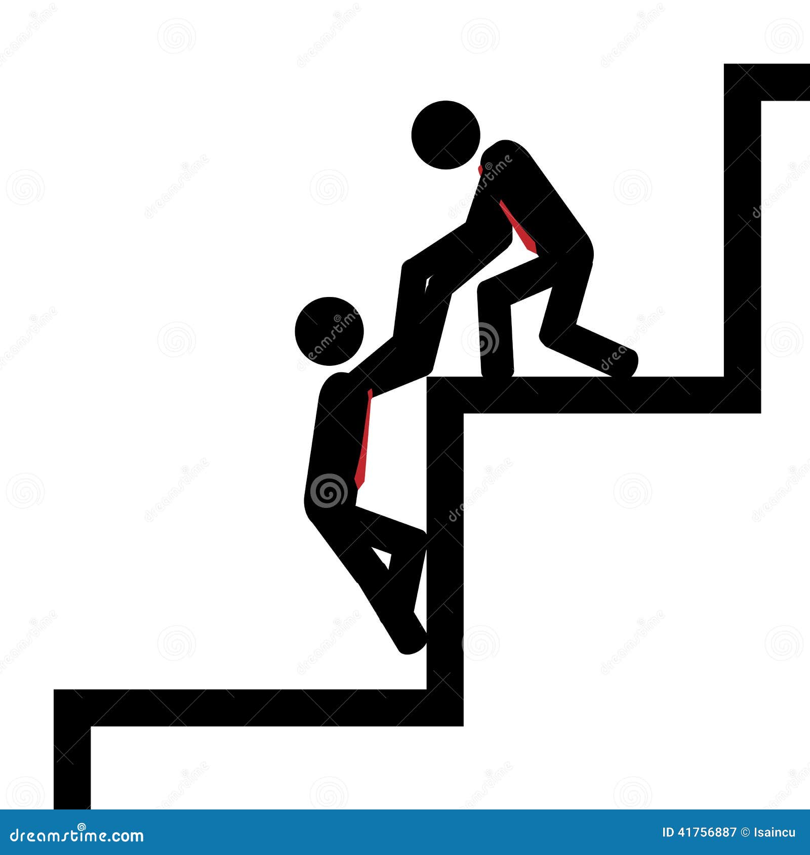 clipart man climbing stairs - photo #18