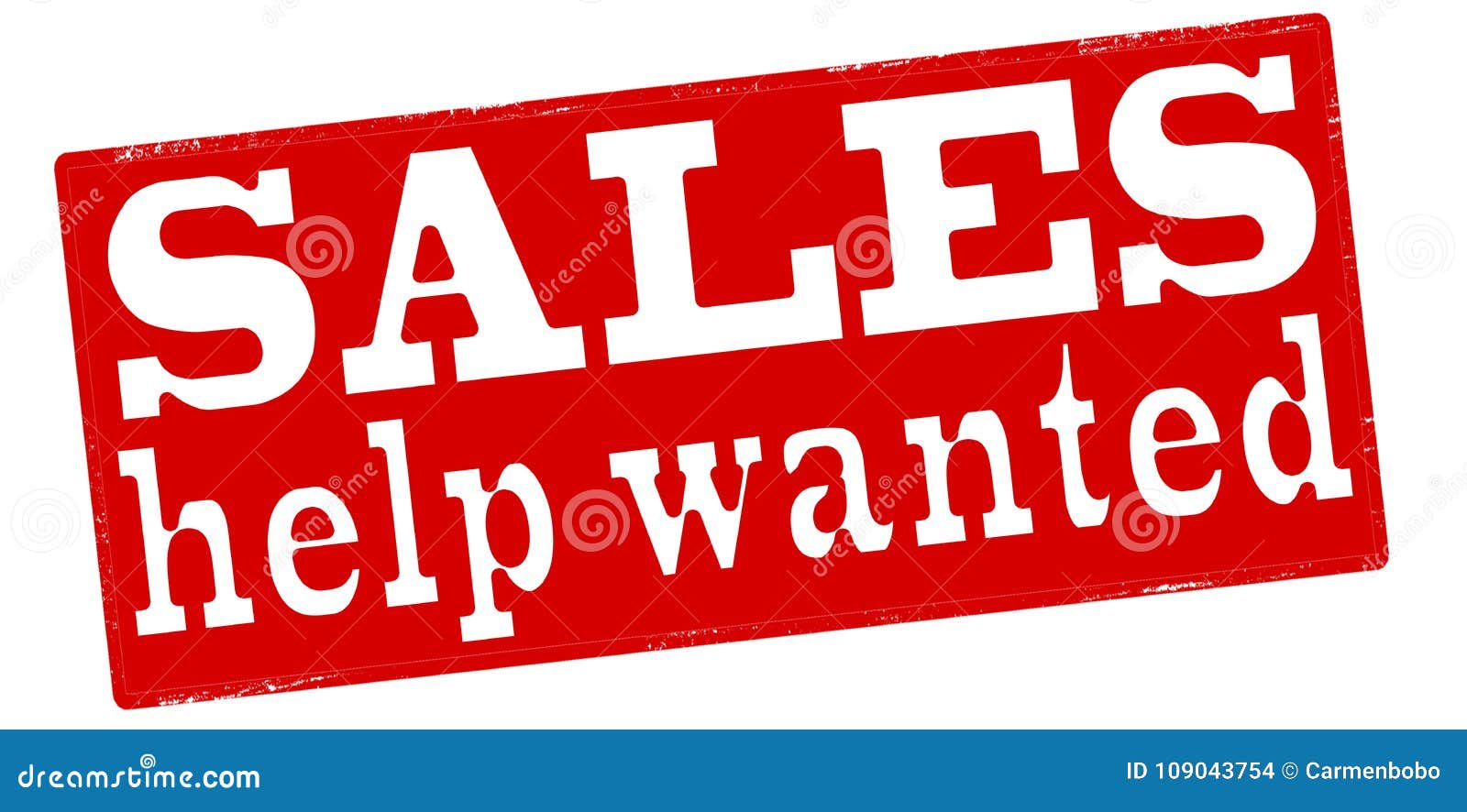 Help wanted stock illustration. Illustration of rectangular 109043754